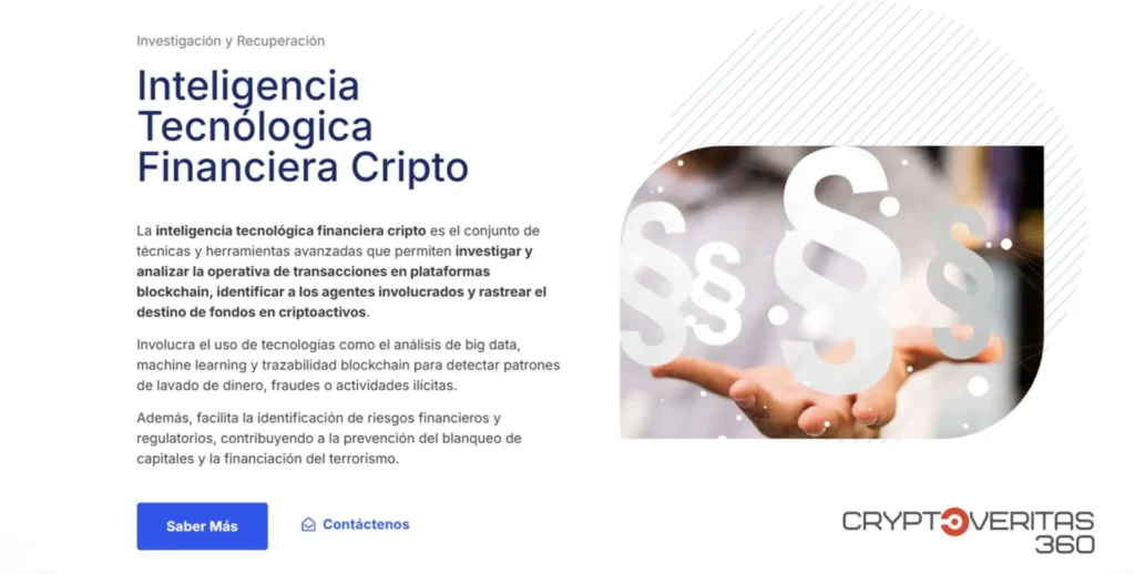 Inteligencia Tecnológica Financiera Cripto. Cryptoveritas 360.